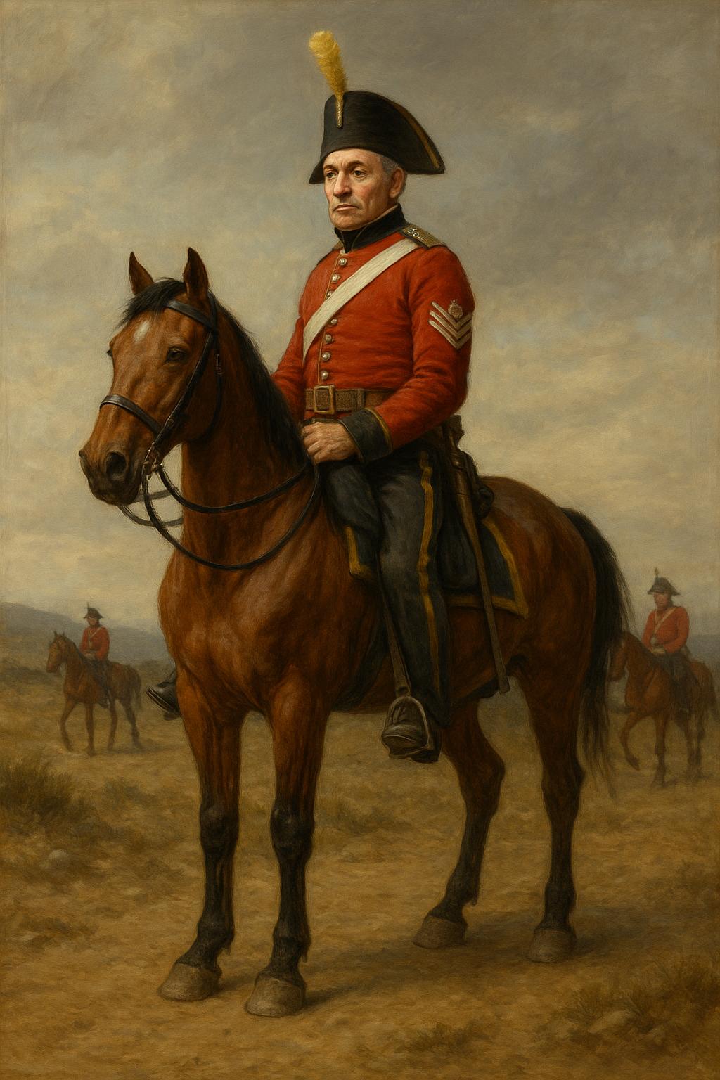 Serjeant in the Bays - AI generated